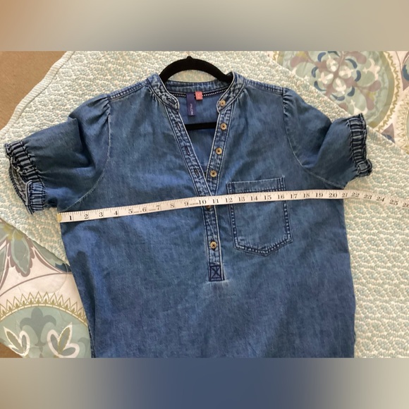 Pilcro Anthropologie denim blouse - Picture 6 of 6